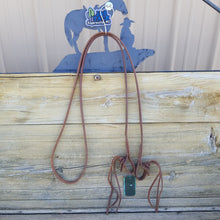 Load image into Gallery viewer, 8&#39; Rattlesnake Oiled Roping Reins
