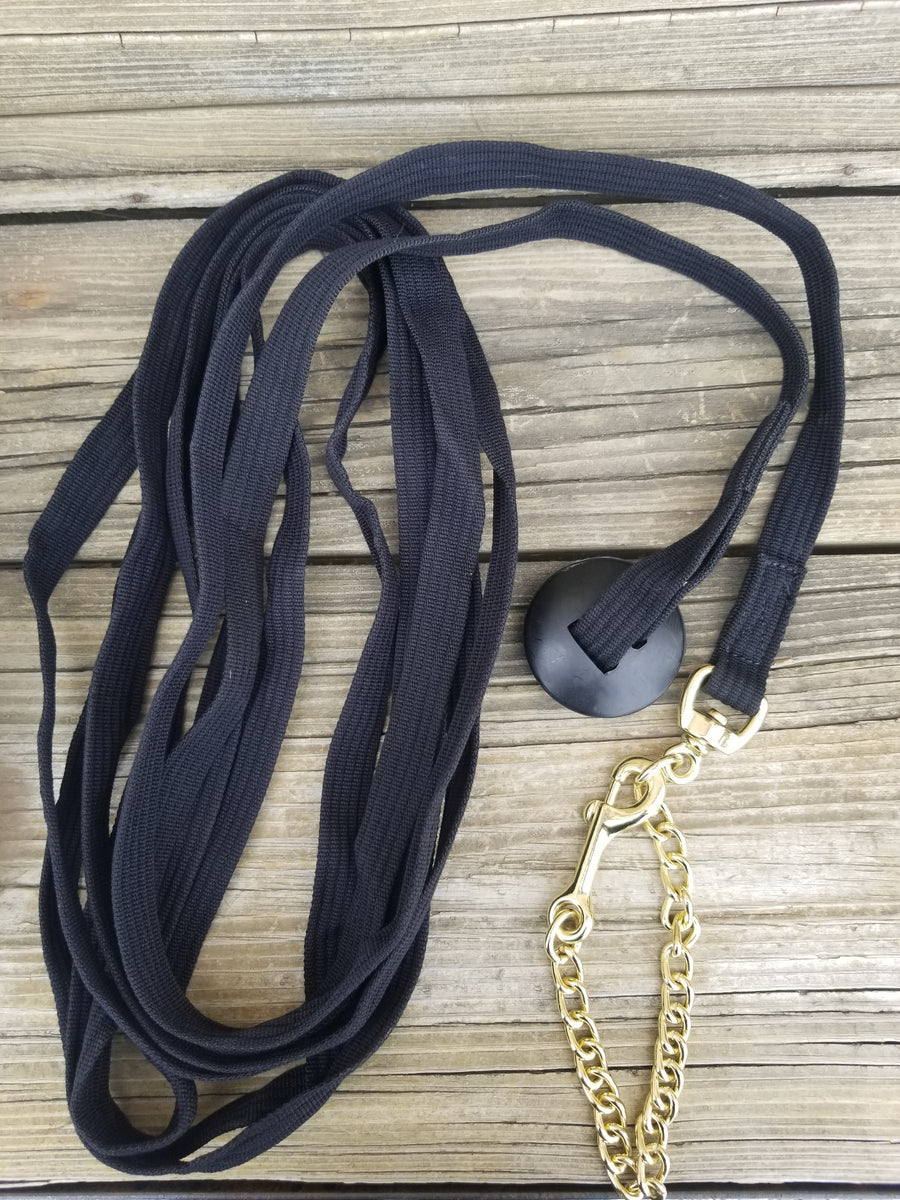 24' Lunge Line with Chain J and S Tack