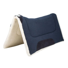 Load image into Gallery viewer, Diamond Wool Contour Comfort Cutter Western Saddle Pads