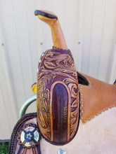 Load image into Gallery viewer, Cloverleaf 6 Youth Barrel Saddles