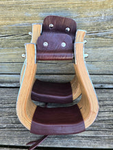 Load image into Gallery viewer, 3" Wood Metal Bound Stirrups
