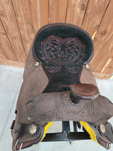 Load image into Gallery viewer, Red Stitched All Around Saddle
