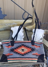 Load image into Gallery viewer, Aztec Print Daybag
