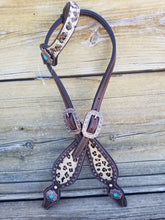 Load image into Gallery viewer, Cheetah Print Headstall
