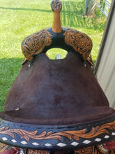 Load image into Gallery viewer, 14&quot;,14.5&quot; SRS Paul Taylor Barrel Saddle
