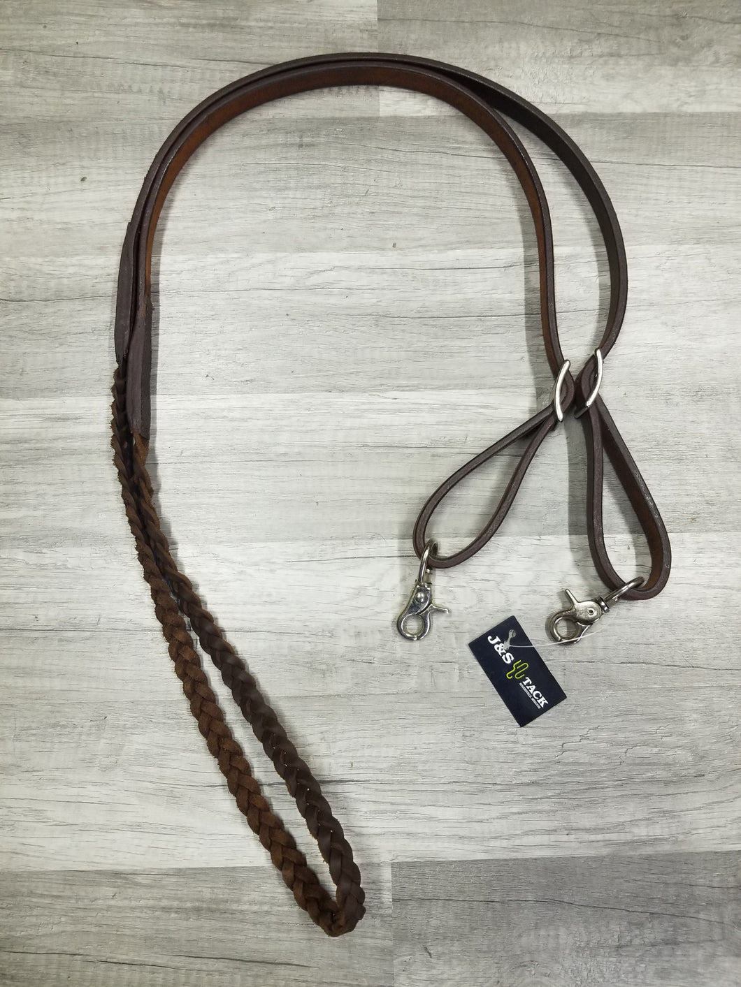 Braided Leather Reins