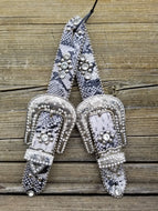 Snake Skin Spur Straps