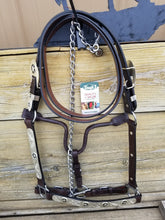 Load image into Gallery viewer, Full Size Star Leather Show Halter
