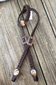 Braided One Ear Headstalls