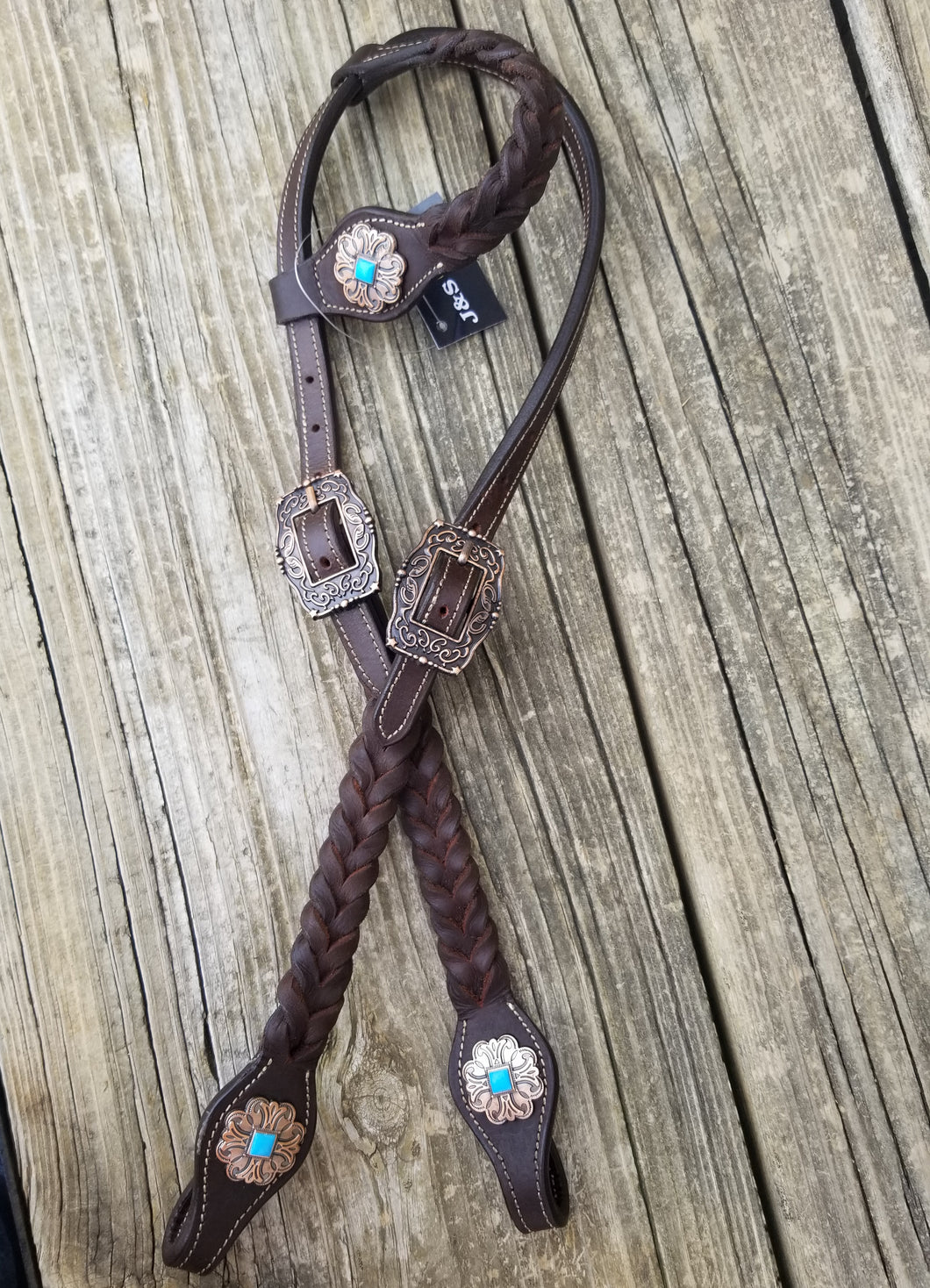 Braided One Ear Headstalls