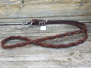 Blood Knot Leather Reins