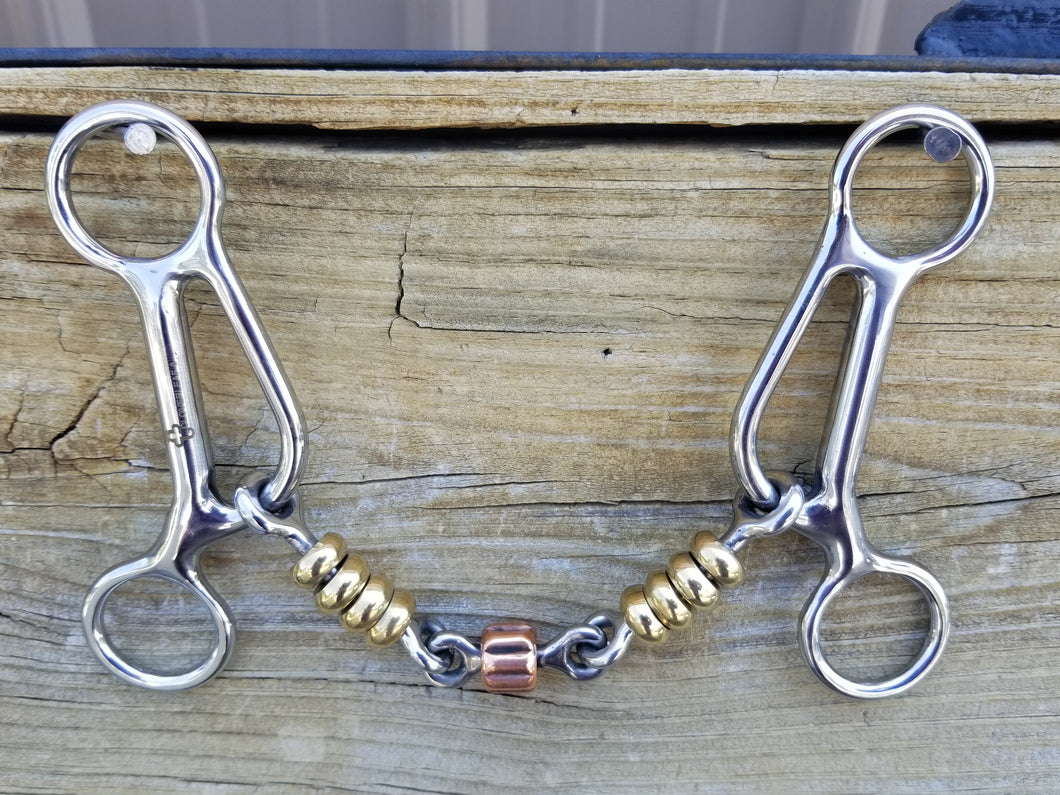 Short Shank Gag with Rollers