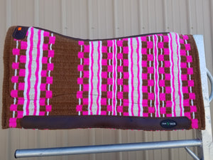 33" x 32" Pink Brown Pad