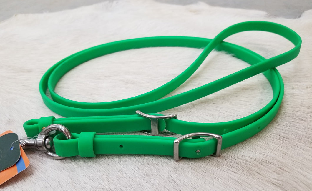 Neon Lime Biothane Reins