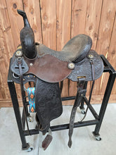 Load image into Gallery viewer, 14" Used Jeff Smith Mary Walker Barrel Saddle

