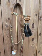 Load image into Gallery viewer, Rawhide Accent Browband
