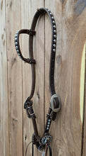 Load image into Gallery viewer, One Ear Dotted Headstall
