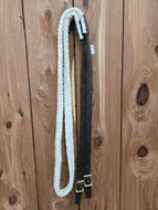 8' Cotton Roping Rein Adjustable Ends