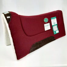 Load image into Gallery viewer, Diamond Wool Contour Comfort Cutter Western Saddle Pads
