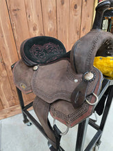 Load image into Gallery viewer, Red Stitched All Around Saddle

