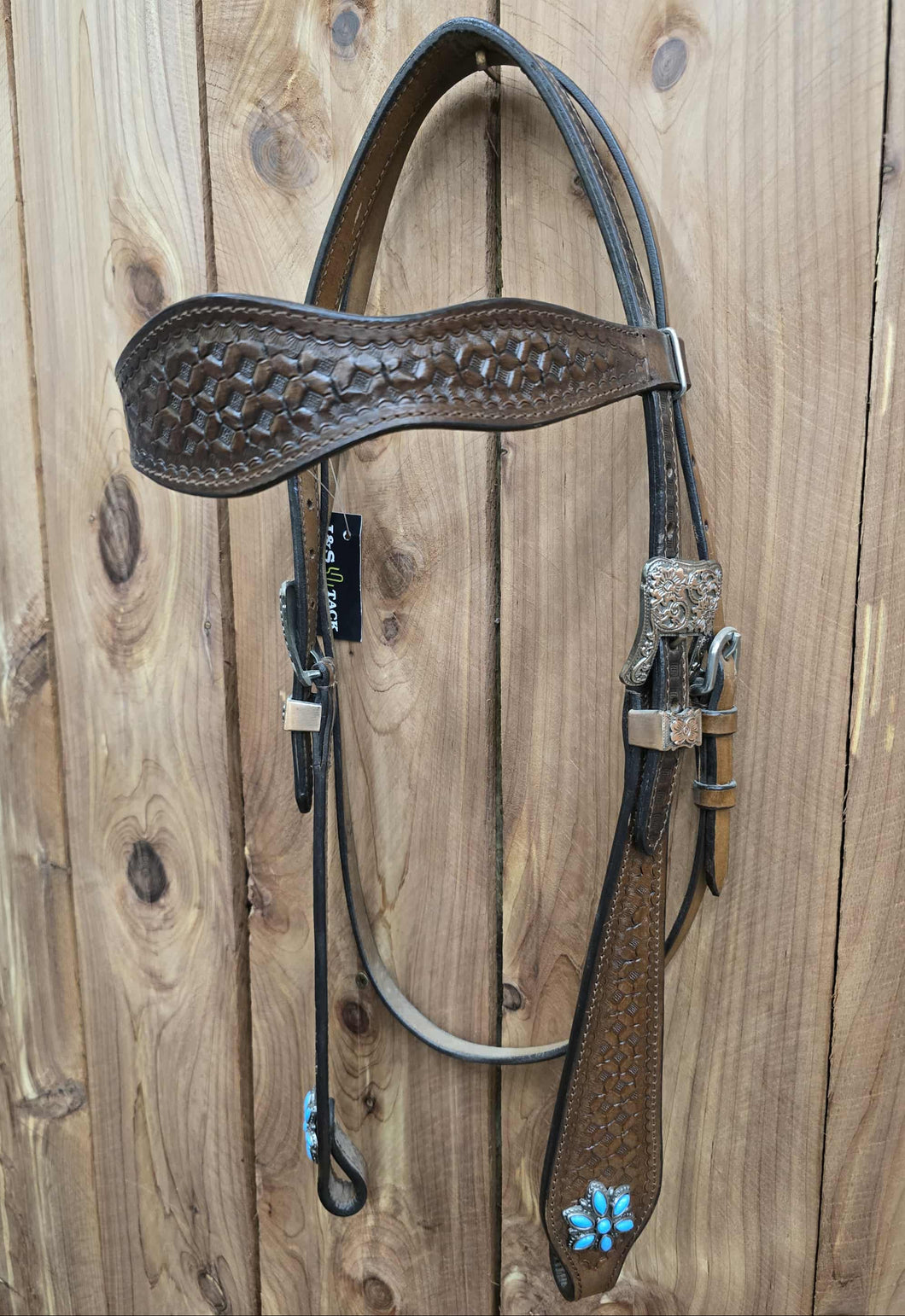 Tooled Browband Headstall