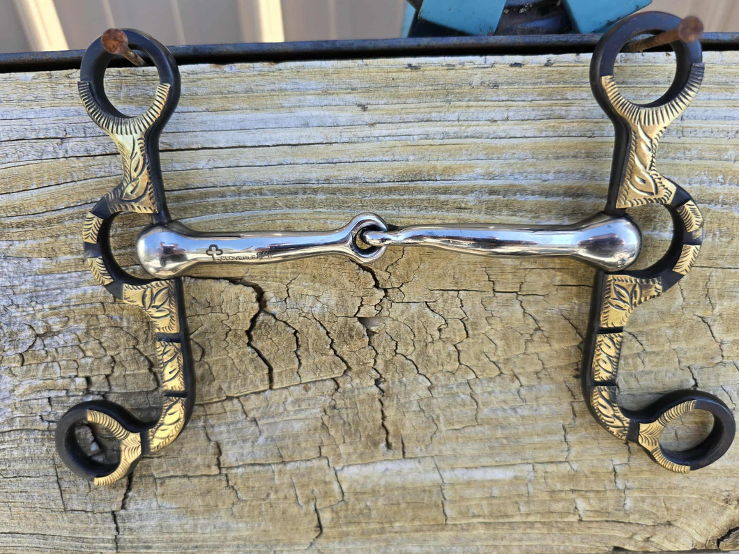 Argentine Mounted Snaffle Bit