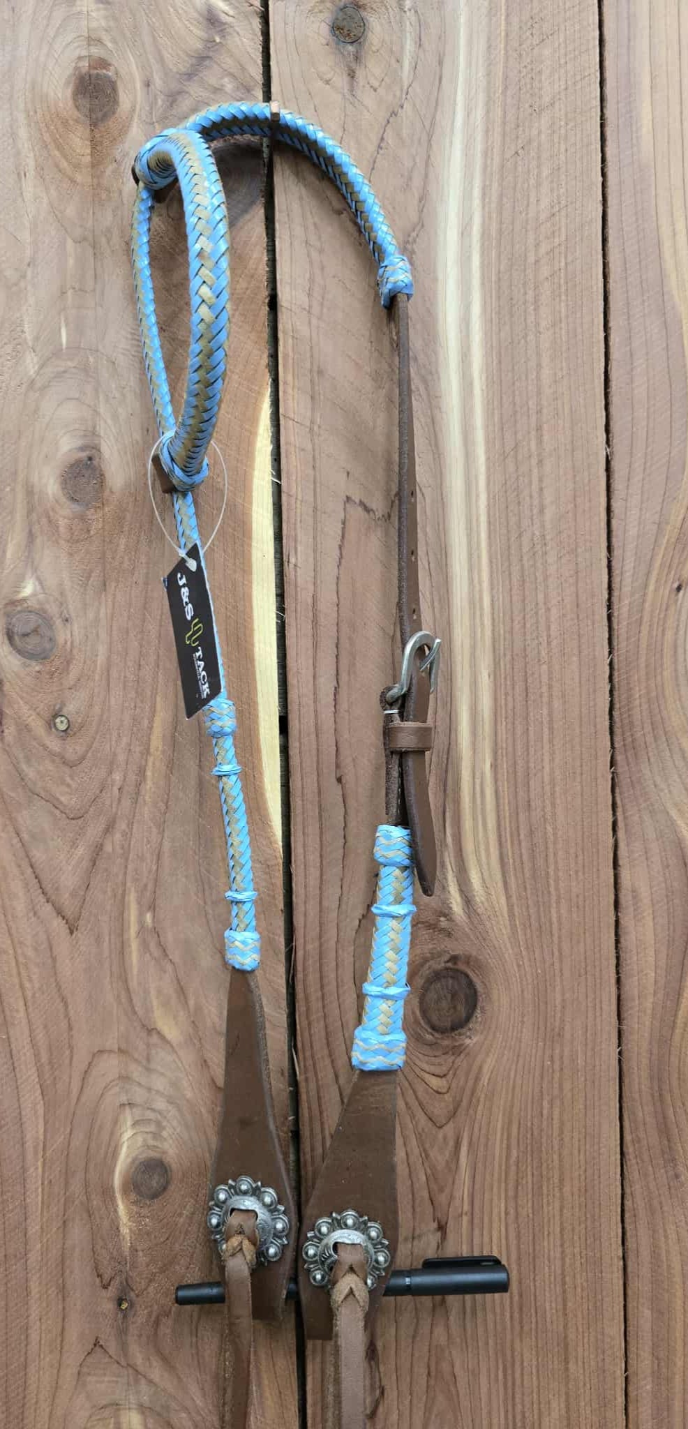 Rawhide Wrapped One Ear Headstalls