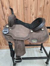 Load image into Gallery viewer, Red Stitched All Around Saddle
