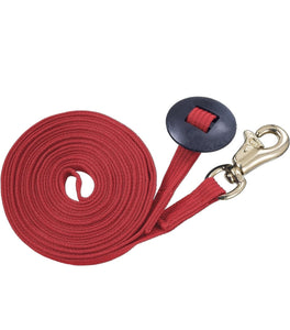 Red Cotton Lunge Line