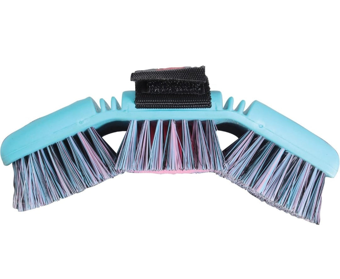Étrille Ronde Tail Tamer Circle Comfort Curry - Soin Cheval - Neuf
