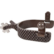 Classic Equine Rasp Spurs With Chap Guard