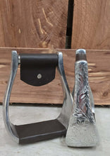 Load image into Gallery viewer, Aluminum Engraved Stirrups
