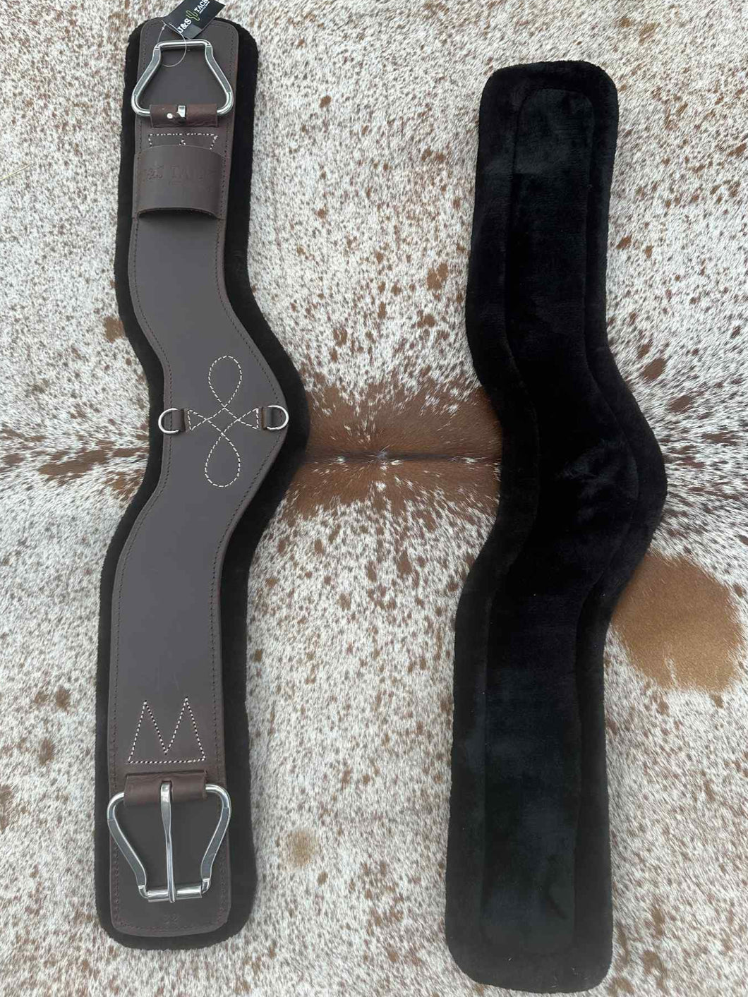 Fleece Lined Leather Cinch