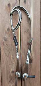 Rawhide Wrapped One Ear Headstalls