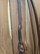 Load image into Gallery viewer, 50" Leather Romel Reins w Popper
