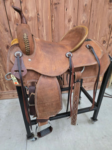 15" Cloverleaf 6 Roughout Barrel Saddle
