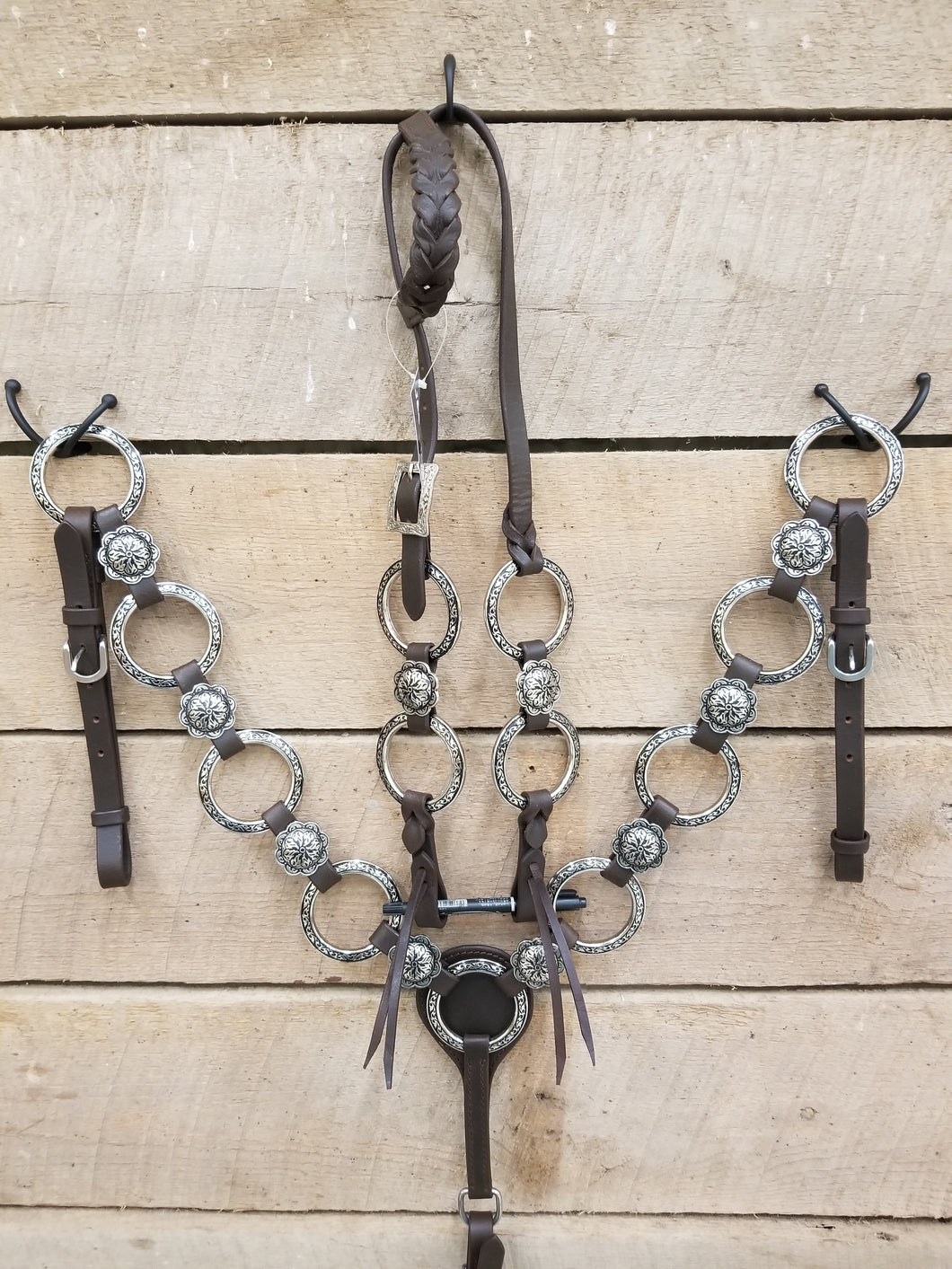 Ring Tack Set with Conchos