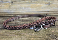 Braided Leather Reins