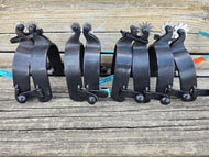 Dutton Short Shank Roper Spurs