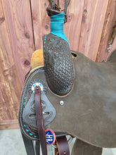 Load image into Gallery viewer, HR Turquoise &amp; Chocolate All Around
