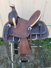 Load image into Gallery viewer, 10&quot; Youth Roughout Saddle
