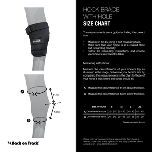 Back on Track Theraputic Hock Boots