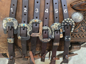 Fancy Buckle One Ear Headstalls