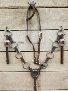 Leather Ring Tack Set