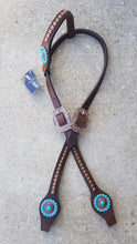 Load image into Gallery viewer, Copper Dot Headstall

