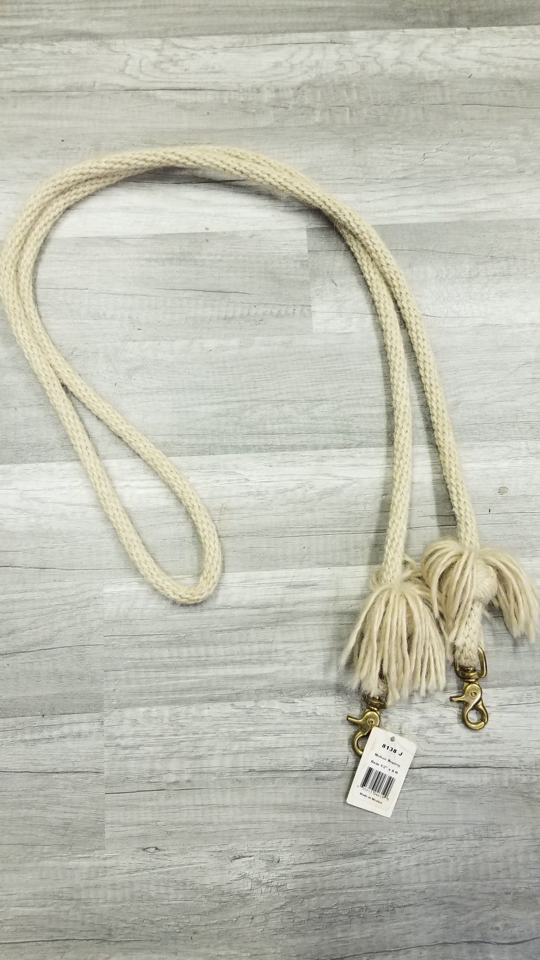 Mohair Roping Reins