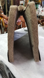 1" Contured Wool Saddle Pad 28x28