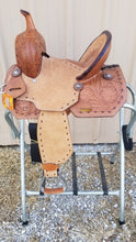 Load image into Gallery viewer, 12&quot; Youth Barrel Saddle
